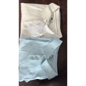 Men's Boca Polo Lot Size L 100% Pima Cotton. Short Sleeved Casual Weekend